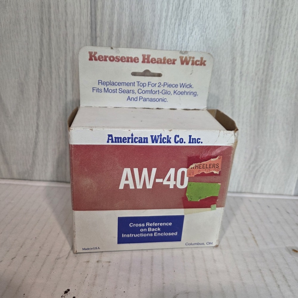 American Wick Kerosene Heater Wick AW-40 New NOS